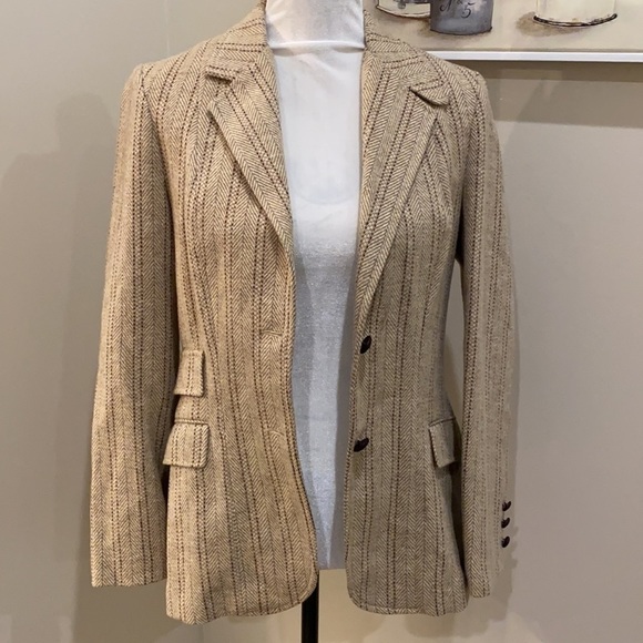 MJ concepts in sportswear tan blazer - Picture 7 of 7